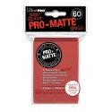 Pro-Matte Red Small Deck Protectors (60)
