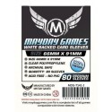 Protectores Magic The Gathering Blanco Premiun Mayday Games (66x91) x80