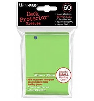 YUGIOH protectores Ultra Pro Verde x60